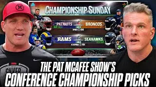 The Pat McAfee Show's Picks For NFL's Conference Championship Games
