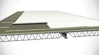Adhered Fleece-Backed Roofing System - White EPDM
