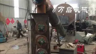 2017 rotary coconut shell/husk continuous carbonization furnace/ carbonization kiln