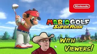 Mario Golf Super Rush with Viewers!!  #Giveaway
