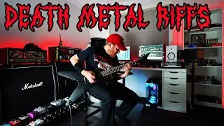 ONE TAKE IMPROVISATION - DEATH METAL GUITAR RIFFS