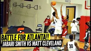 5 Star Jabari Smith vs 5 Star Matt  Cleveland GO HEAD to HEAD in Battle for ATLANTA!