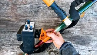 Almost homemade metal detector found gold with his own hands