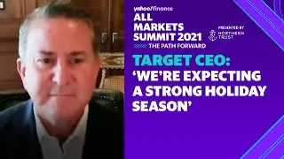 Target CEO: &lsquo;We&rsquo;re expecting a strong holiday season&rsquo;