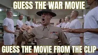 CAN YOU GUESS ALL 35 WAR MOVIES?  MOVIE CHALLENGE.