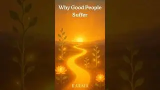 🙏 Why Do Good People Suffer? | Karma Explained #karma #life #motivation #spirituality #lifelessons