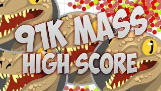 Agar.io - 91k Mass High Score Agario Gameplay