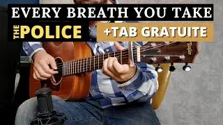 (The Police) Every Breath You Take - Julien Menager | Fingerstyle cover + TAB GRATUITE