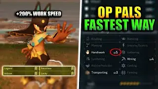 HOW TO GET OP/SKILL LV5 PALS - FASTEST BREEDING GUIDE | Palworld
