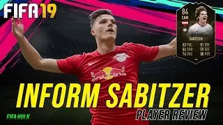 FIFA 19 IF SABITZER REVIEW | FUT19 INFORM 84 SABITZER REVIEW w/ DETAILED PERFORMANCE STATS