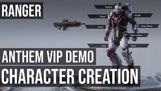 Character Creation Ranger Javelin - VIP Demo - Anthem