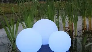 Solar glow ball, LED solar ball lamp for garden, pools
