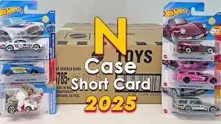 Unboxing Short Card Hot Wheels 2025 N Case