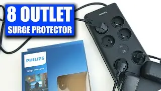 Philips Surge Protector SPN7080BA Review | Reliable Power Strip with Surge Protection