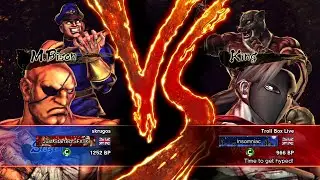 skrugos (Sagat & Bison) vs Troll Box Live (Vega & King)