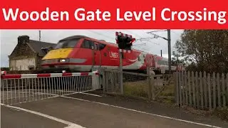 Wooden Gate Level Crossing - East Coast Main Line - Northumberland