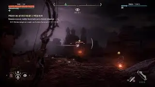 Horizon Zero Dawn Campos de Sol  Devastador X Maquinas Sol  Ardente