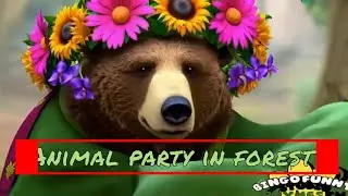 Wild Animals Throw Epic Forest Rave - Nature's Hidden Party #trending #viralvideo #AnimalCelebration