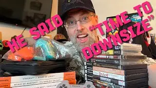 His downsizing led to this haul for the collection!