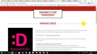 NEOCONNECT se transforma in DiscoverCoin
