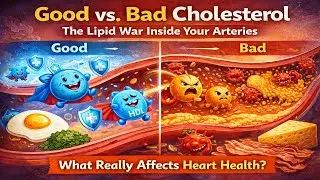 Good vs. Bad Cholesterol The Lipid War Inside Your Arteries