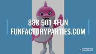 Rent Baby Shark Adult Sizes Mascot Costumes! 888 501 4FUN  