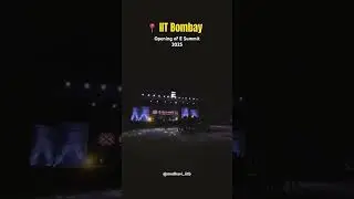 IIT Bombay E Summit 2025 Opening 🔥 #iitbombay