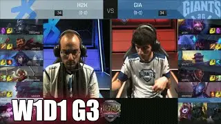 H2K Gaming vs GIANTS | Week 1 Day 1 S6 EU LCS Spring 2016 | H2K vs GIA G1 W1D1
