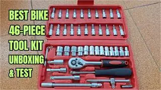 46-Piece Bike Tool Kit Unboxing & Test | Best Tool Kit for Bike Maintenance Review | Get It Review