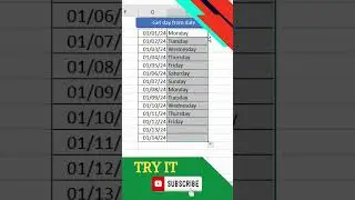 Text Formula in Excel - EXCEL TECH #shorts #tech #viralshorts