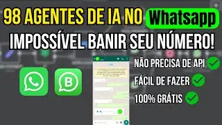 N8N + WhatsApp de GRA&Ccedil;A! Crie em 2 minutos 98 agentes de IA sem API oficial (TRUQUE NOVO 2026!)
