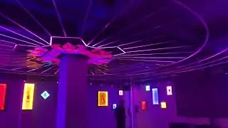 SDIP LED triangle panel light + LED strip light