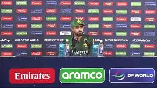 Babar Azam press conference After losing USA today