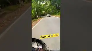 Close call 😰 😵😢 #trending #viral #shortfeed #shorts #closecalls #dangerous #minivlog