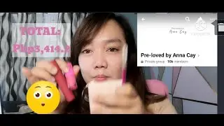 Pre-loved by Anna Cay | Budol for a Cause | Make-up Unboxing | Sunnies Face, Vice Co. etc.