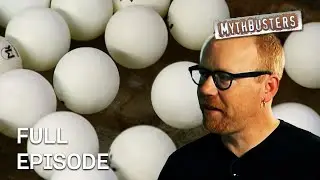 Ping Pong Power: Can These Tiny Balls Defy Buoyancy? | MythBusters | S2 E8 | Full Episode