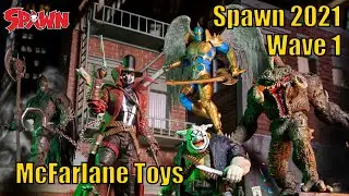 McFarlane Toys | Spawn 2021 Action Figure Wave 1 | Promo Photos & Information