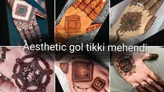 Simple tikki mehendi designs 
