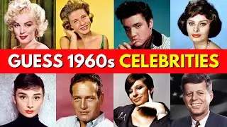 Can You Guess These Iconic 1960s Celebrities?