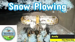 SNOWPLOWING IN DECEMBER