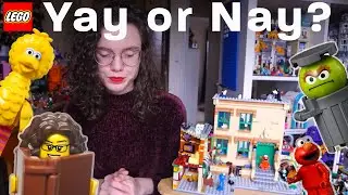 The one that divides me - Is it worth it? LEGO Sesame Street Review - 21324
