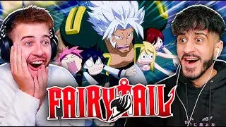 SKY LABYRINTH!! Fairy Tail Episode 156 REACTION | Group Reaction