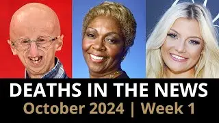 Who Died: October 2024 Week 1 | News