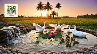 വെള്ള ഗൂസ്കളുടെ പ്രഭാത നീരാട്ട്#Goose#Geese#BabyGoose#Goslings#DuckAndGoose#WaterBirds#BirdLovers