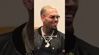 Chris Brown interaction with a fan #shorts #chrisbrown #breezy #1111