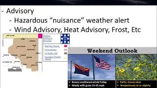 Basic Intro to Weather - Section 5: Weather Alerts
