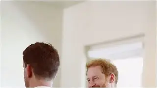 Prince Harry beams in new images after making heartbreaking confession in California