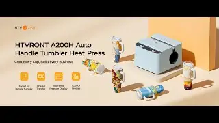 HTVRONT Auto Tumbler Heat Press Machine