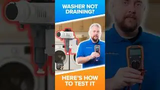 Washer Not Draining? How to Test the Drain Pump Like a Pro