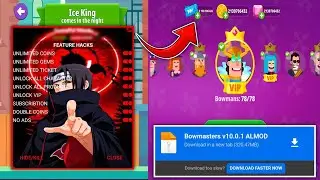 Bowmasters Mod Apk 2026 v10.0.1 - Неограниченные деньги и неограниченное количество драгоценных к...